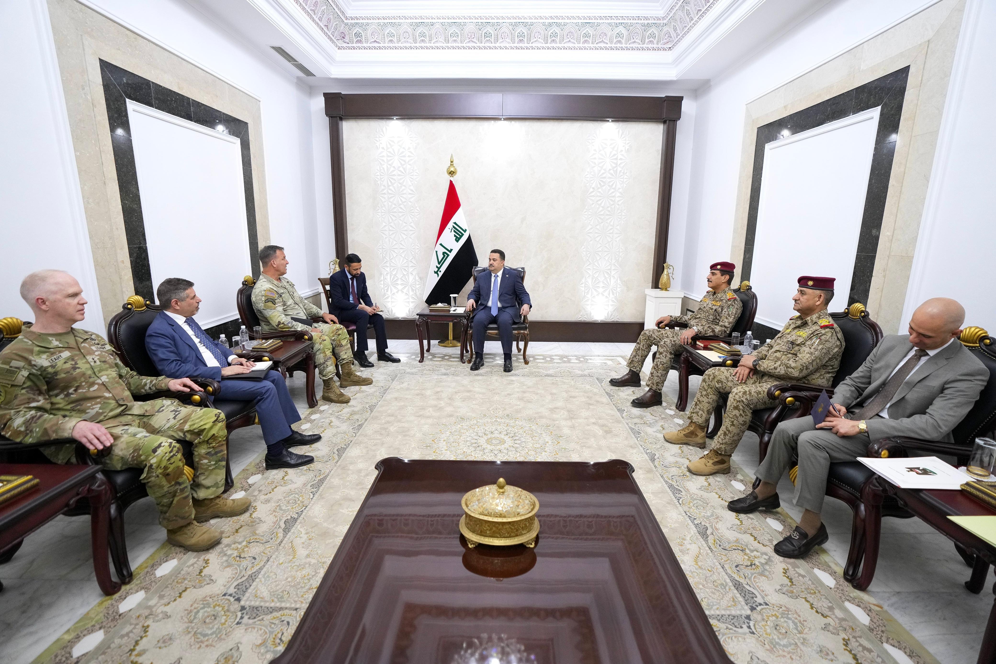IRAQI PRIME MINISTER STRESSES TO THE COMMANDER OF THE US CENTRAL ...